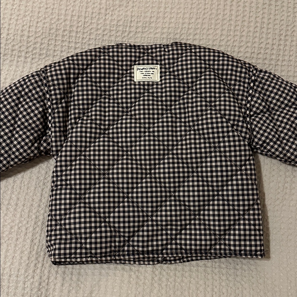 Zara toddler checkered Jacket - Picture 5 of 5